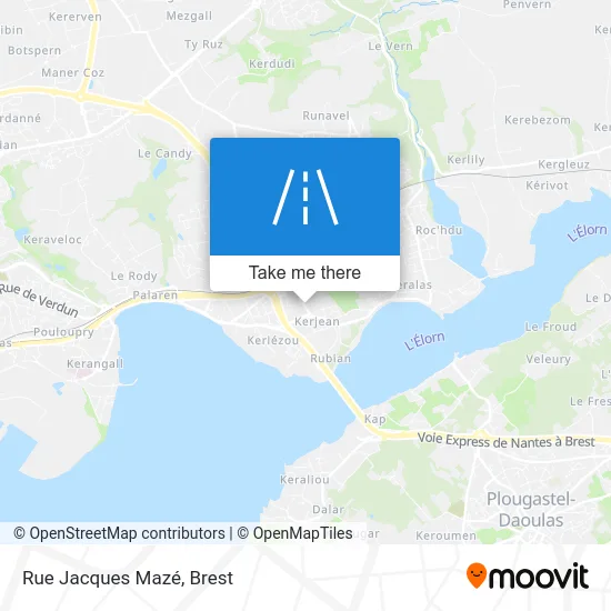 Rue Jacques Mazé map