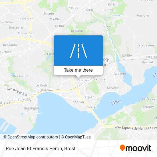 Rue Jean Et Francis Perrin map