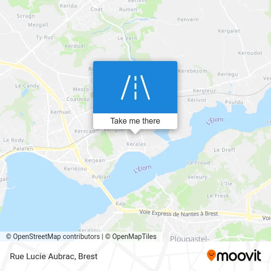 Rue Lucie Aubrac map