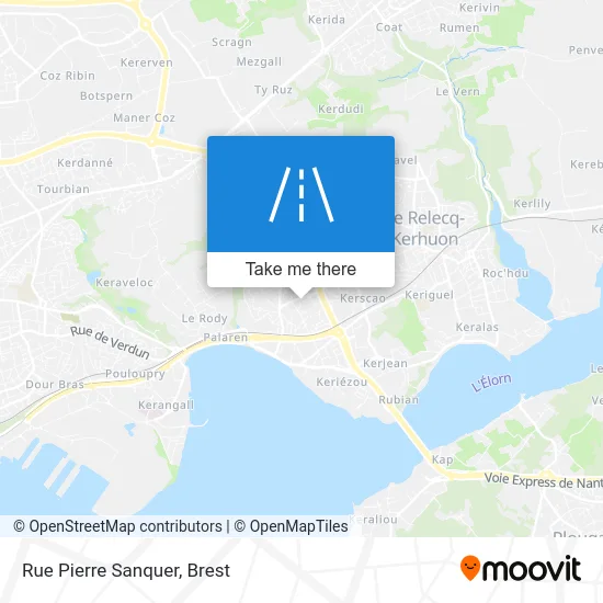 Rue Pierre Sanquer map