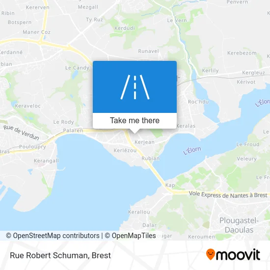 Rue Robert Schuman map