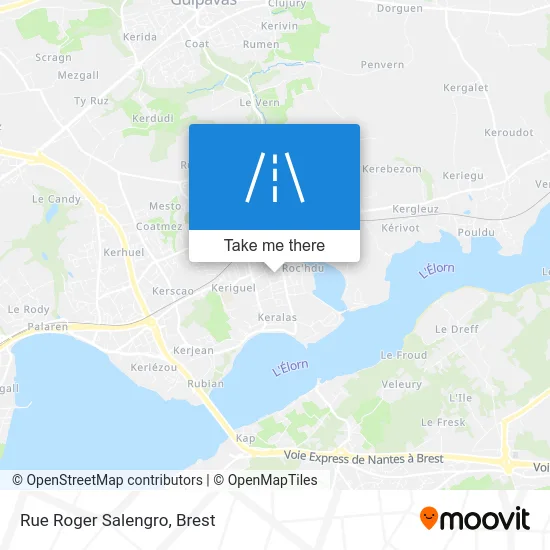 Rue Roger Salengro map