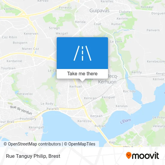 Rue Tanguy Philip map