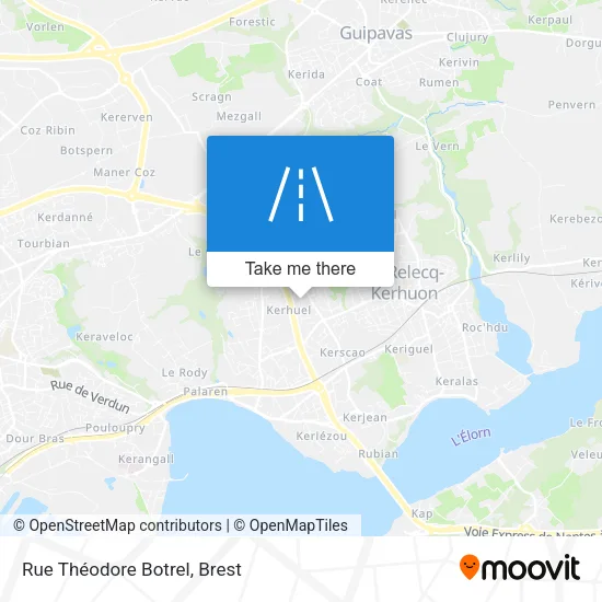 Rue Théodore Botrel map