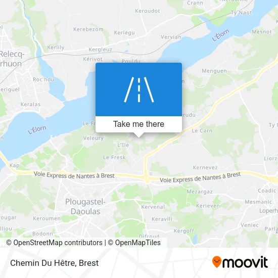 Chemin Du Hêtre map