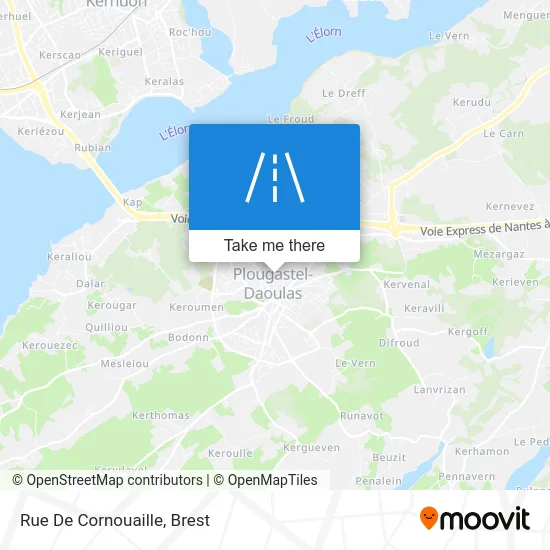Rue De Cornouaille map