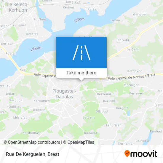 Rue De Kerguelen map