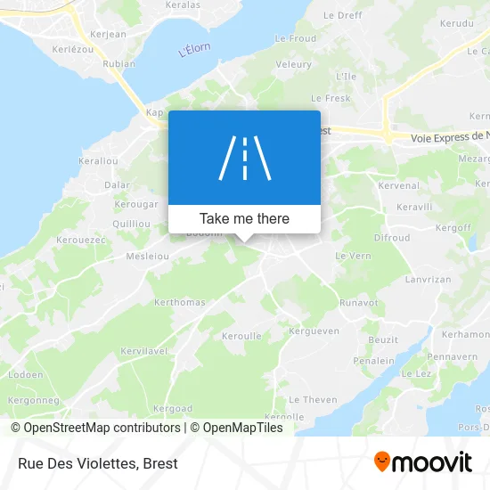 Rue Des Violettes map