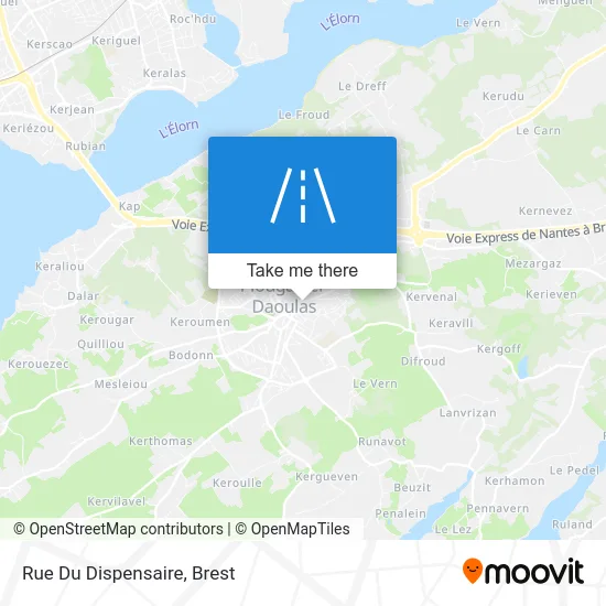 Rue Du Dispensaire map