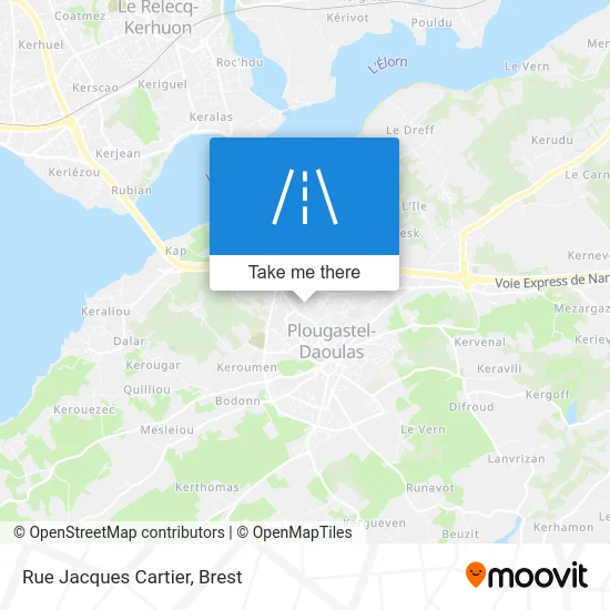 Rue Jacques Cartier map