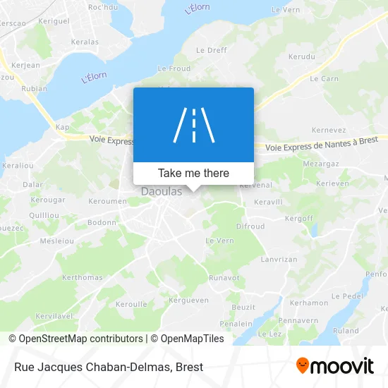 Rue Jacques Chaban-Delmas map