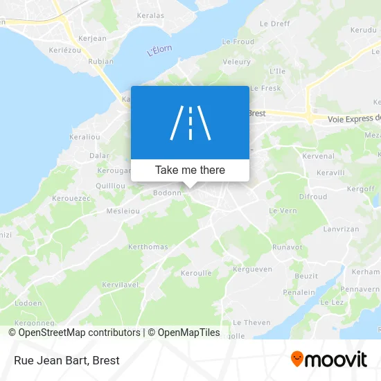 Rue Jean Bart map