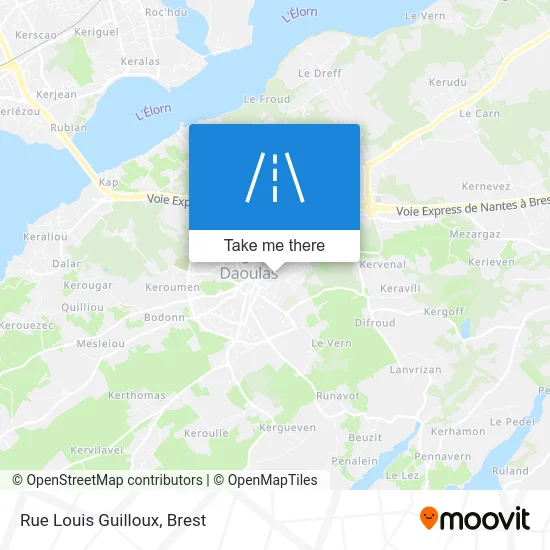 Rue Louis Guilloux map