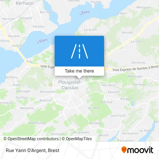 Rue Yann D'Argent map