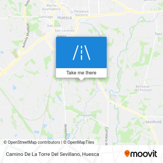 Camino De La Torre Del Sevillano map
