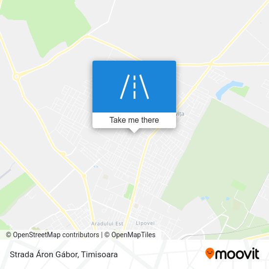 Strada Áron Gábor map