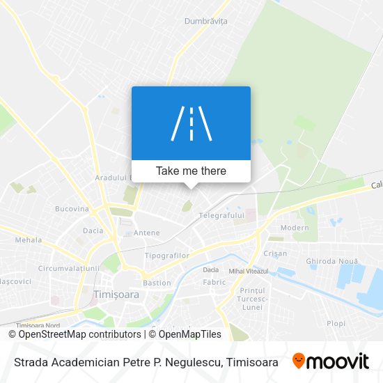 Strada Academician Petre P. Negulescu map