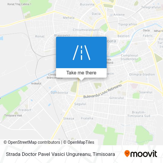 Strada Doctor Pavel Vasici Ungureanu map