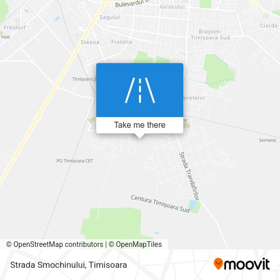 Strada Smochinului map