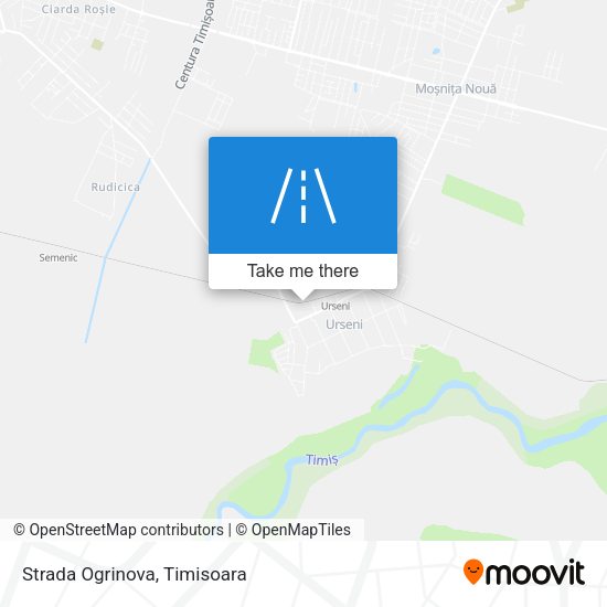 Strada Ogrinova map