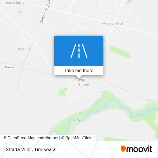 Strada Viilor map