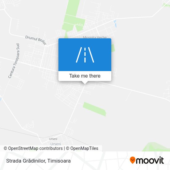 Strada Grădinilor map