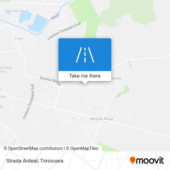 Strada Ardeal map