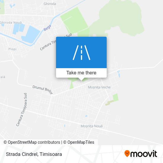 Strada Cindrel map