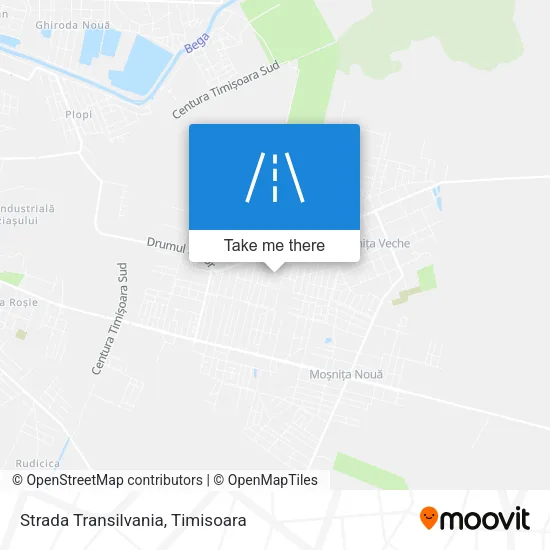 Strada Transilvania map