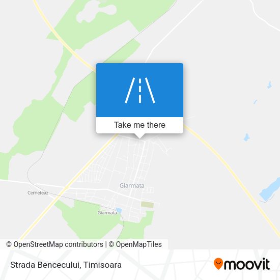 Strada Bencecului map