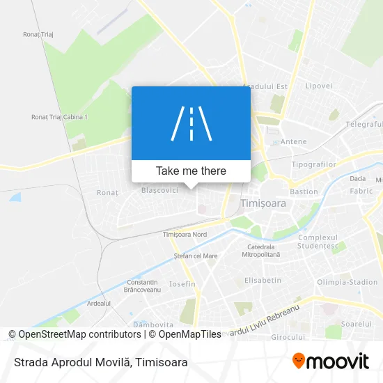 Strada Aprodul Movilă map