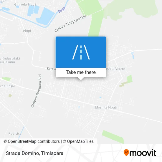 Strada Domino map