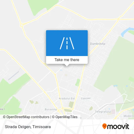Strada Oxigen map