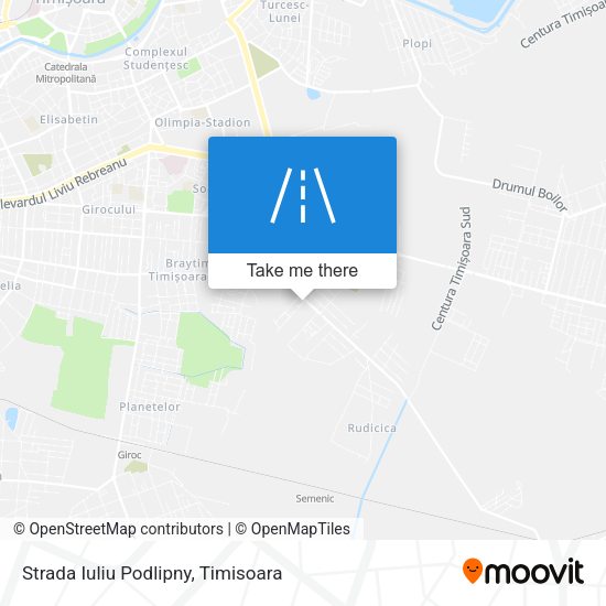 Strada Iuliu Podlipny map
