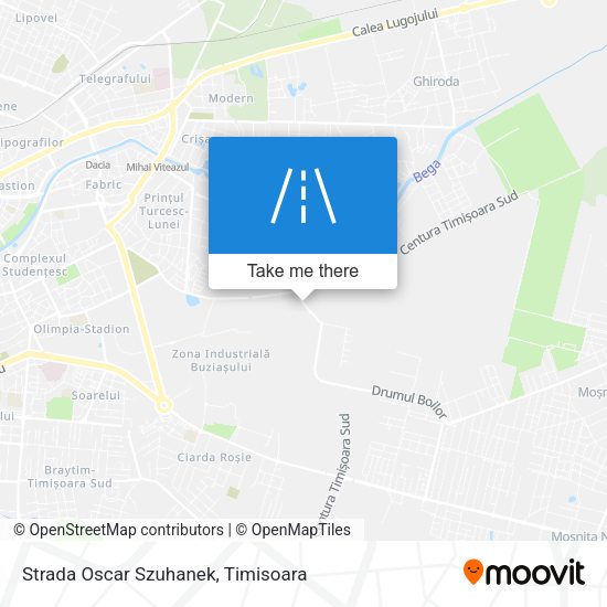 Strada Oscar Szuhanek map