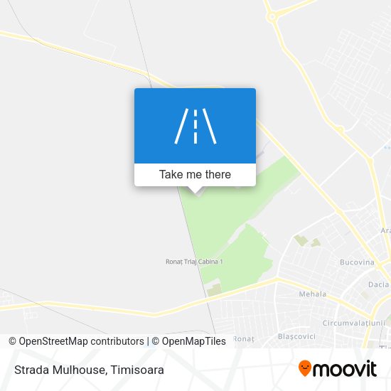 Strada Mulhouse map