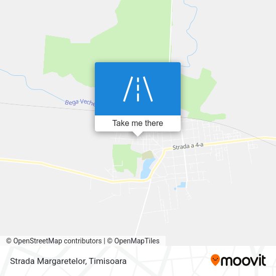 Strada Margaretelor map