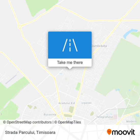 Strada Parcului map