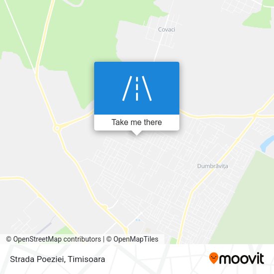 Strada Poeziei map