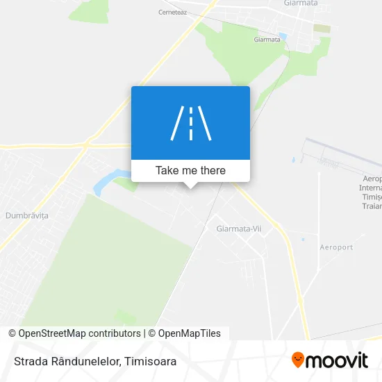 Strada Rândunelelor map