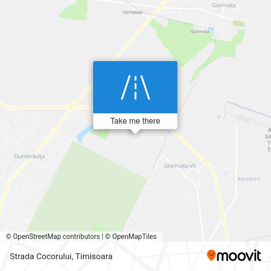 Strada Cocorului map