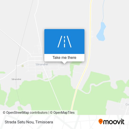 Strada Satu Nou map