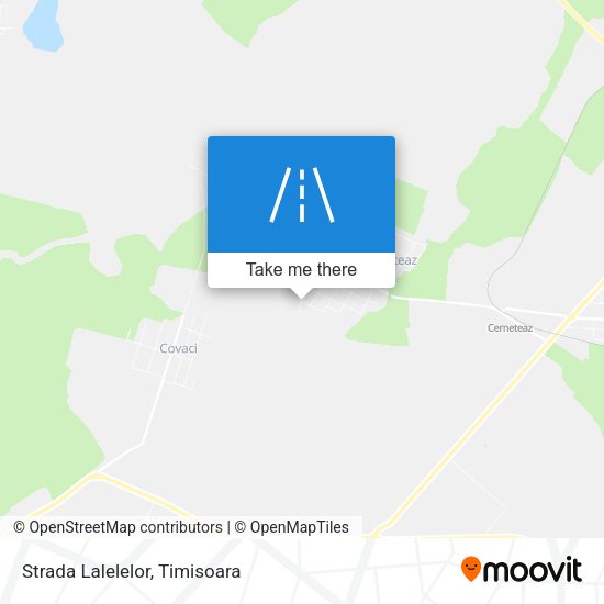 Strada Lalelelor map