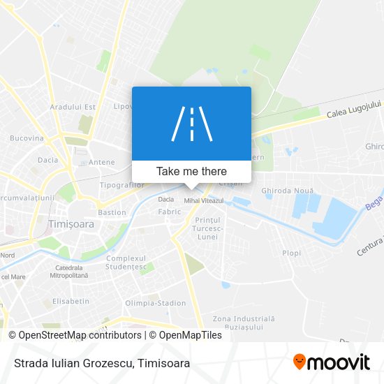 Strada Iulian Grozescu map