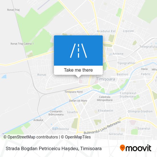 Strada Bogdan Petriceicu Hașdeu map