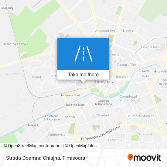 Strada Doamna Chiajna map