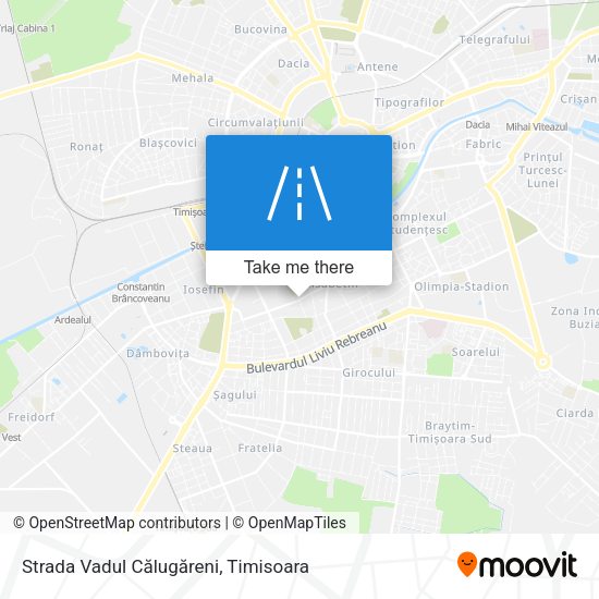 Strada Vadul Călugăreni map