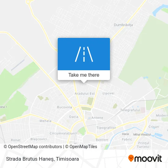 Strada Brutus Haneș map