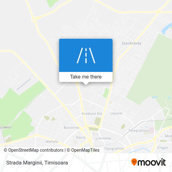 Strada Marginii map