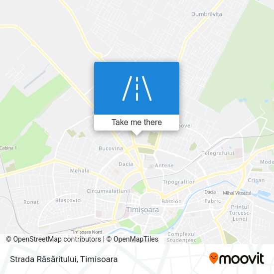 Strada Răsăritului map